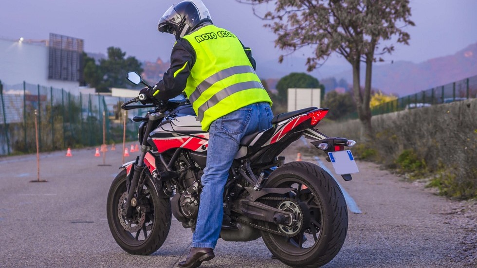 Epreuve plateau permis moto