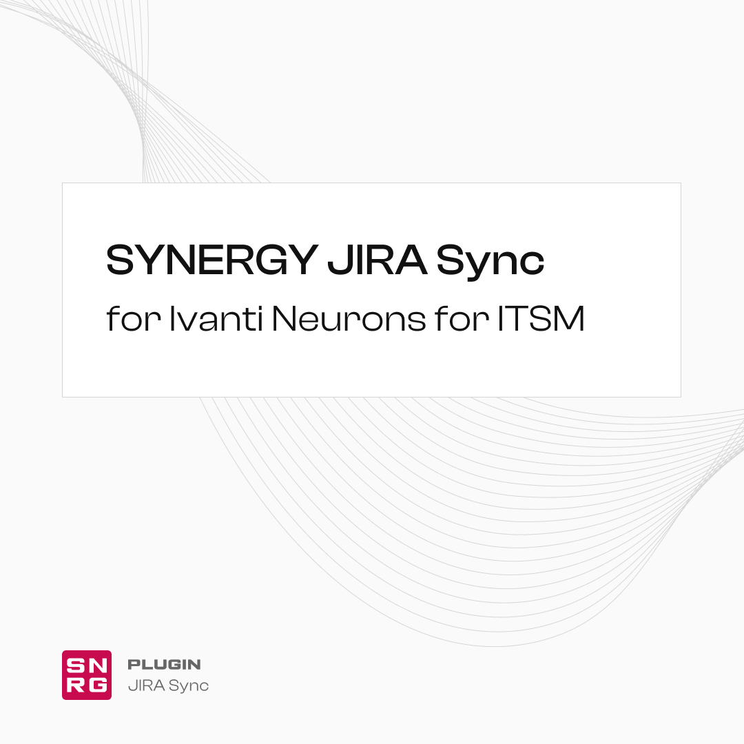 SYNERGY Jira Sync Plugin