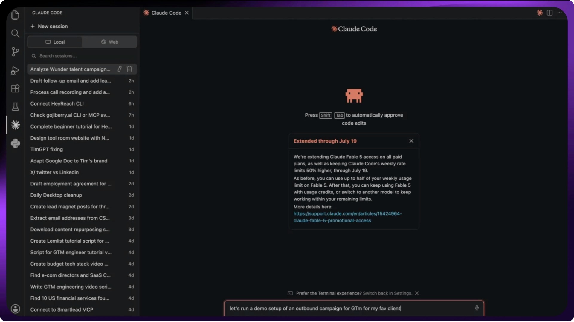 Claude Code For GTM Workflows