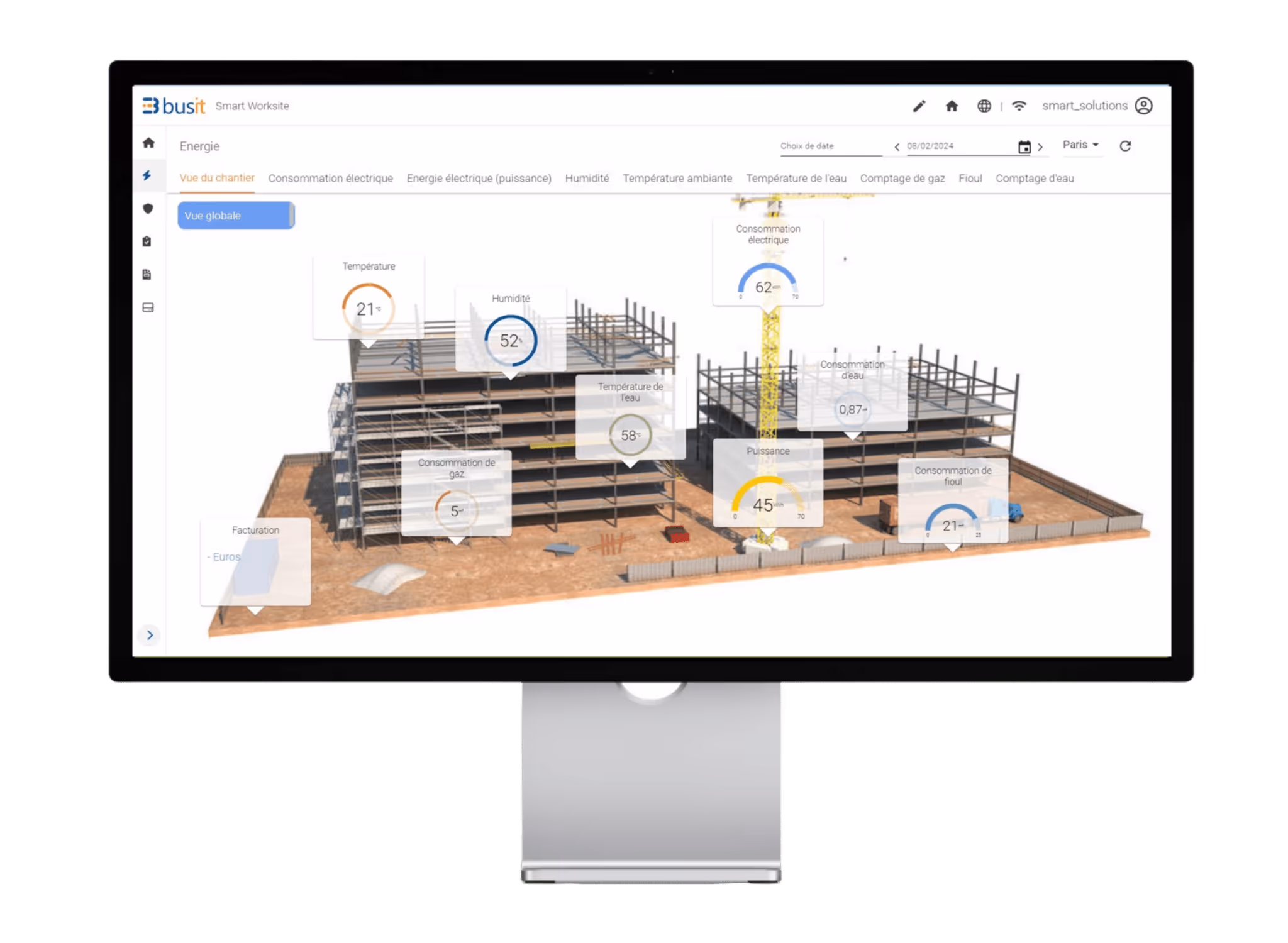La gestion des processus de surveillance de la consommation des ressources et de suivi des travaux