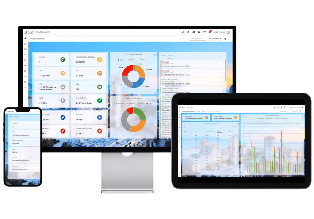 Des applications Web et mobile de visualisation et action