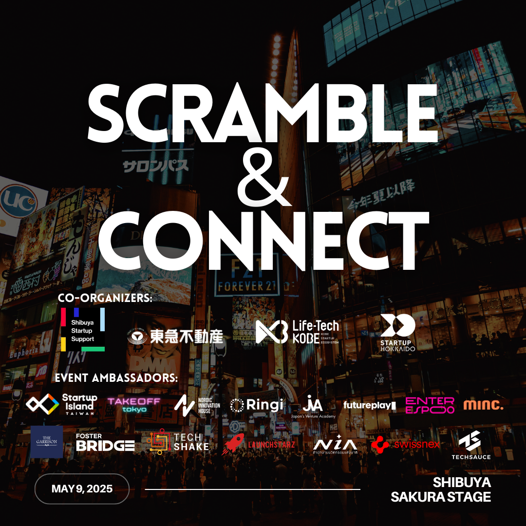 Scramble & Connect on May 9: a SusHi Tech 2025 Side Event