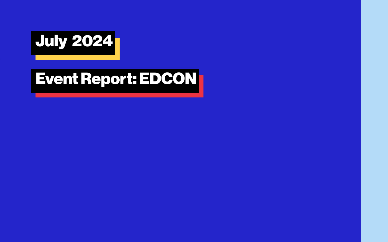 Event Report: EDCON 2024