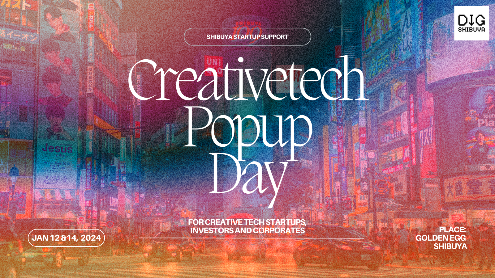 Creativetech Popup Day happening on Jan 12 & 14