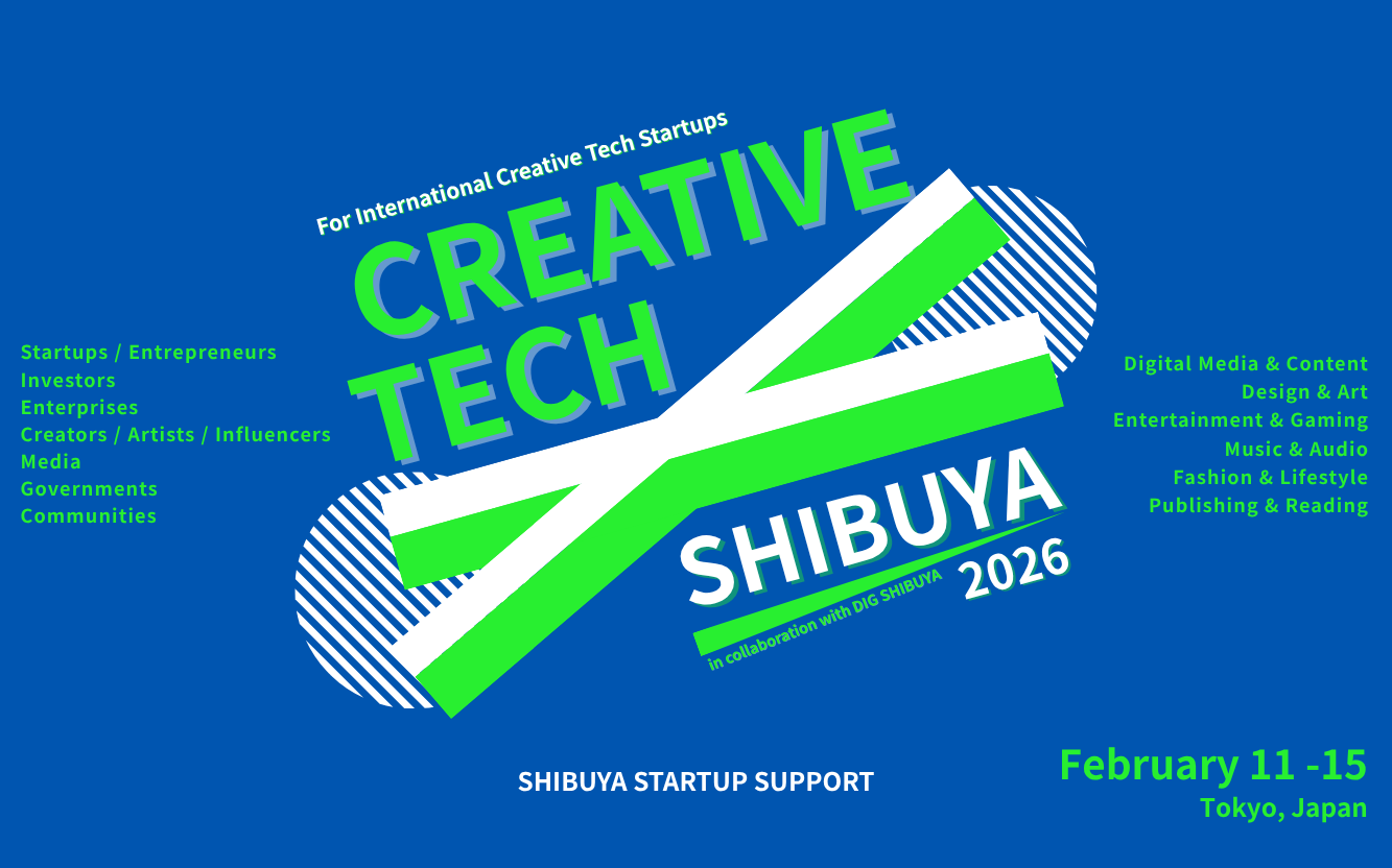 Call for Applications: Creative Tech Shibuya 2026