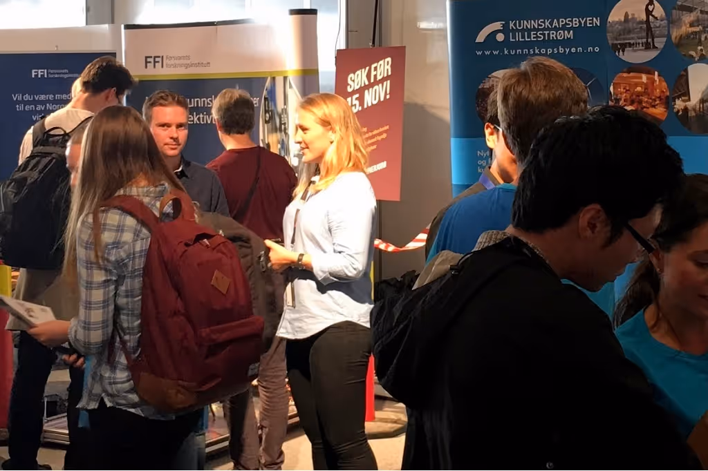 Hektisk karrieredag på NTNU