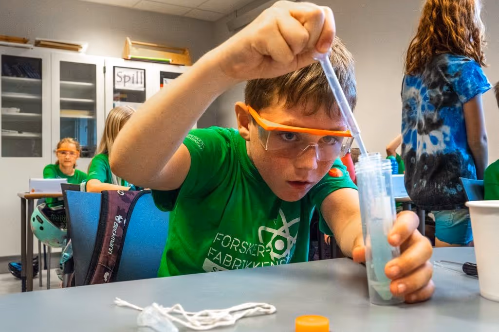 Stor sommeropplevelse for unge forskerspirer