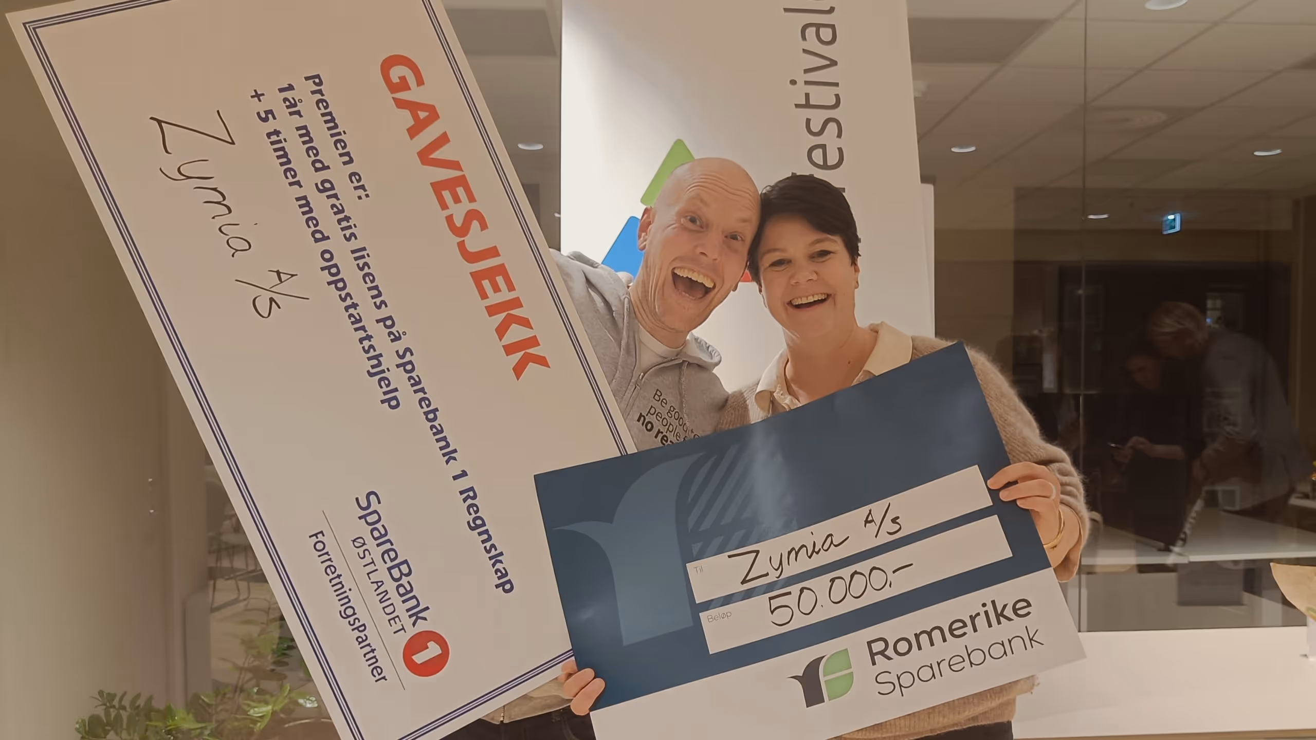 Zymia kåret til årets gründeridé på Romerike