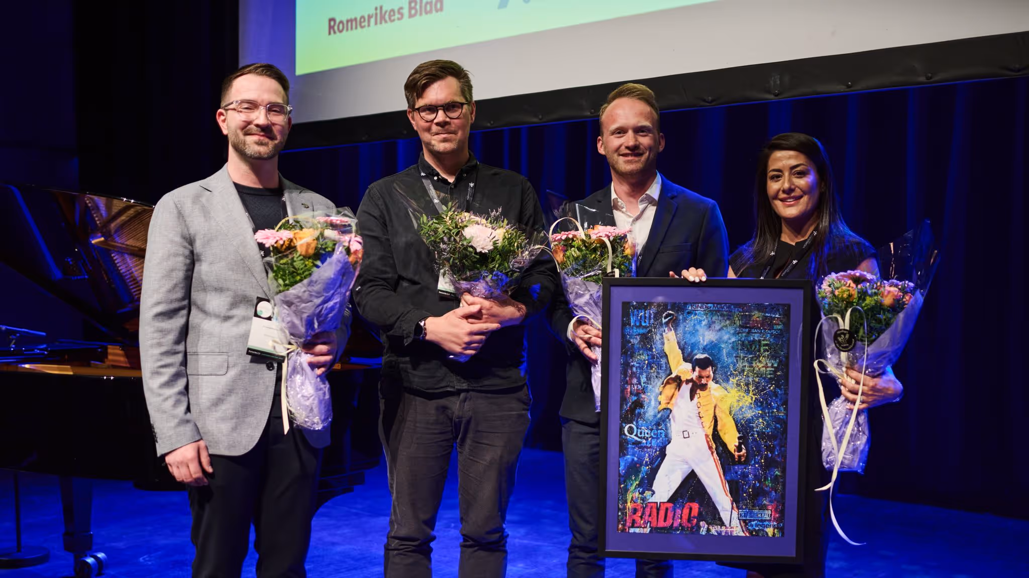 Kåret til «Årets unge leder» på Romerike