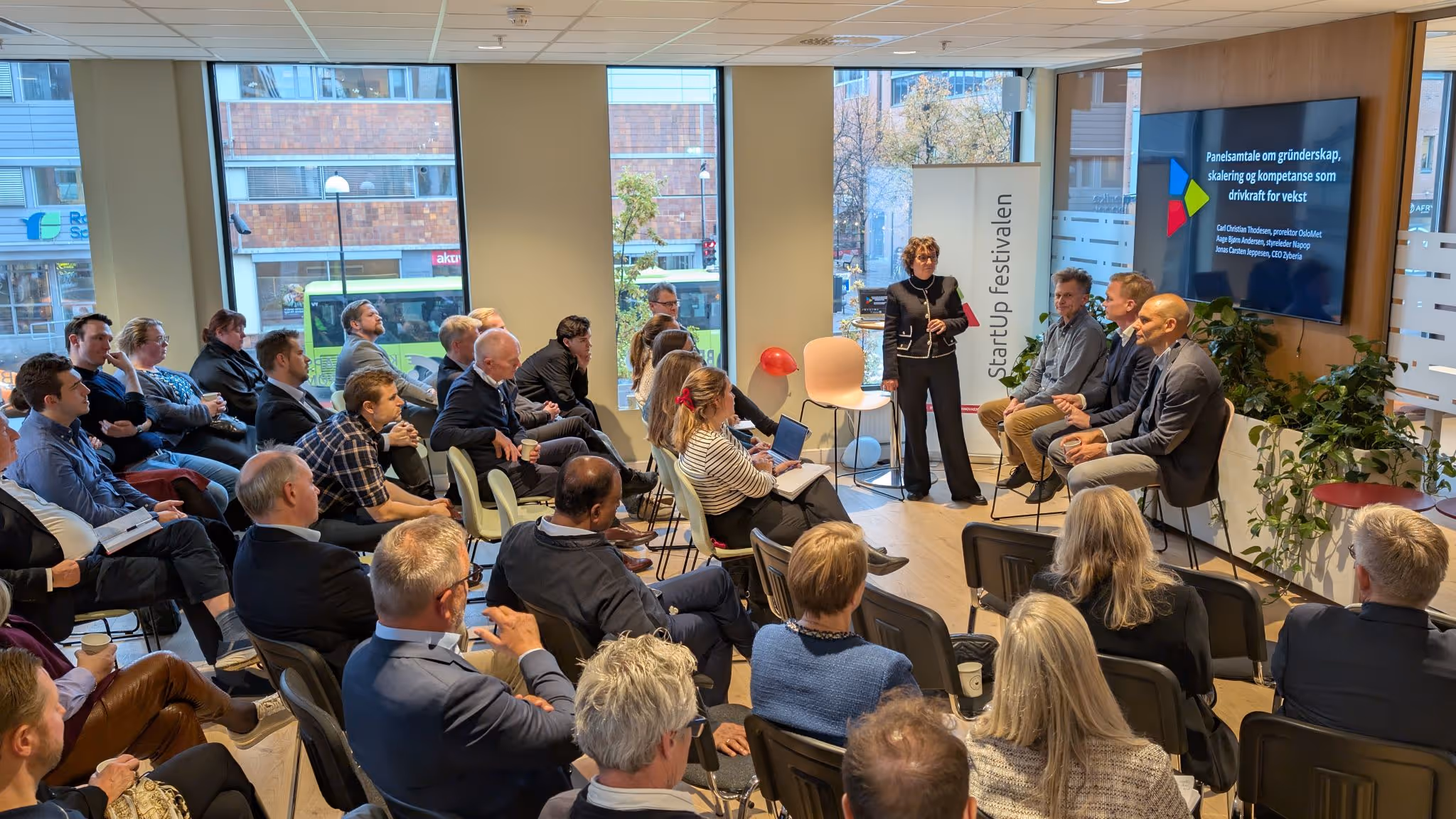 Gründerfokus på StartUp festivalen