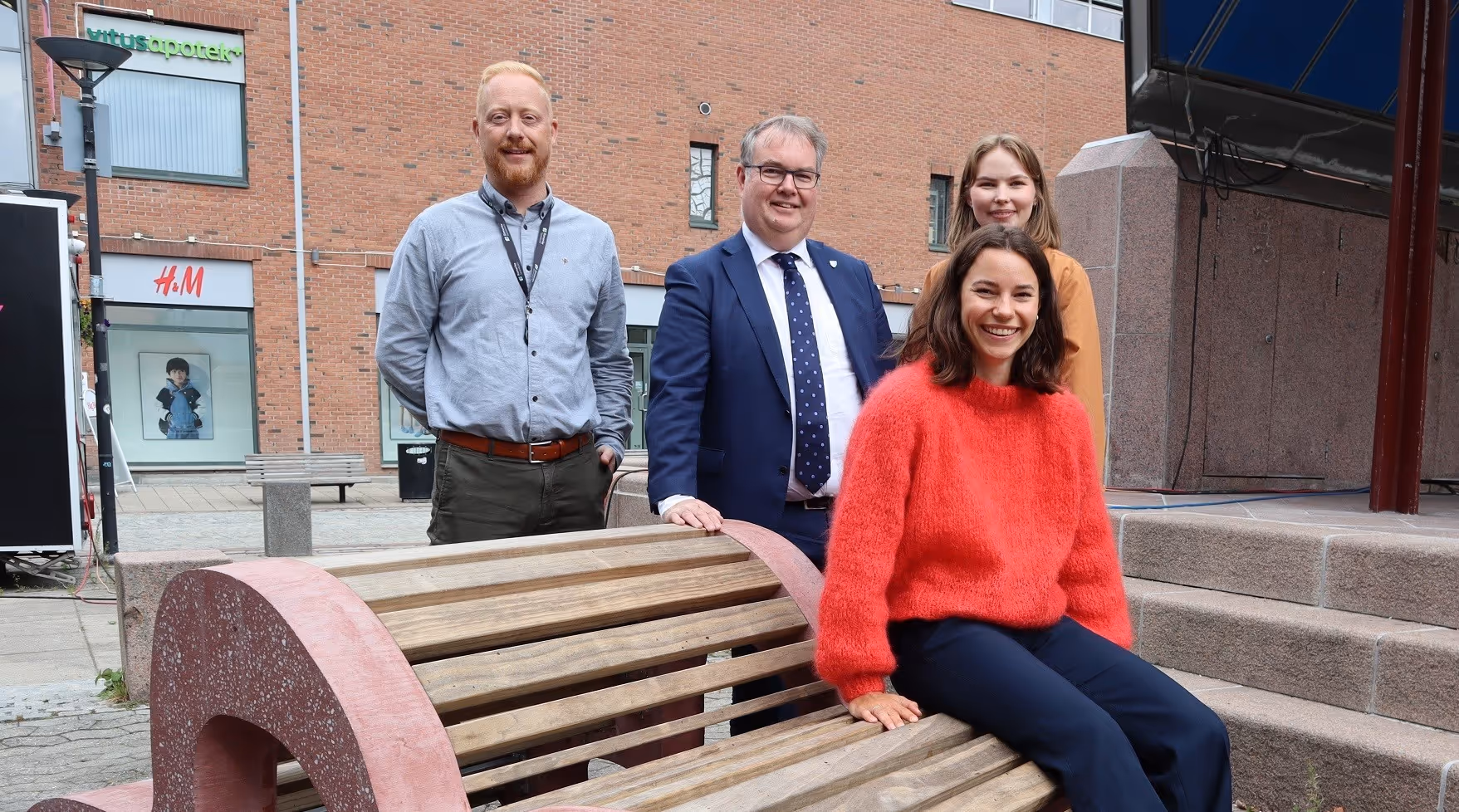 Nyskapende utemøbler fra SogS Design inntar Lillestrøm Torv