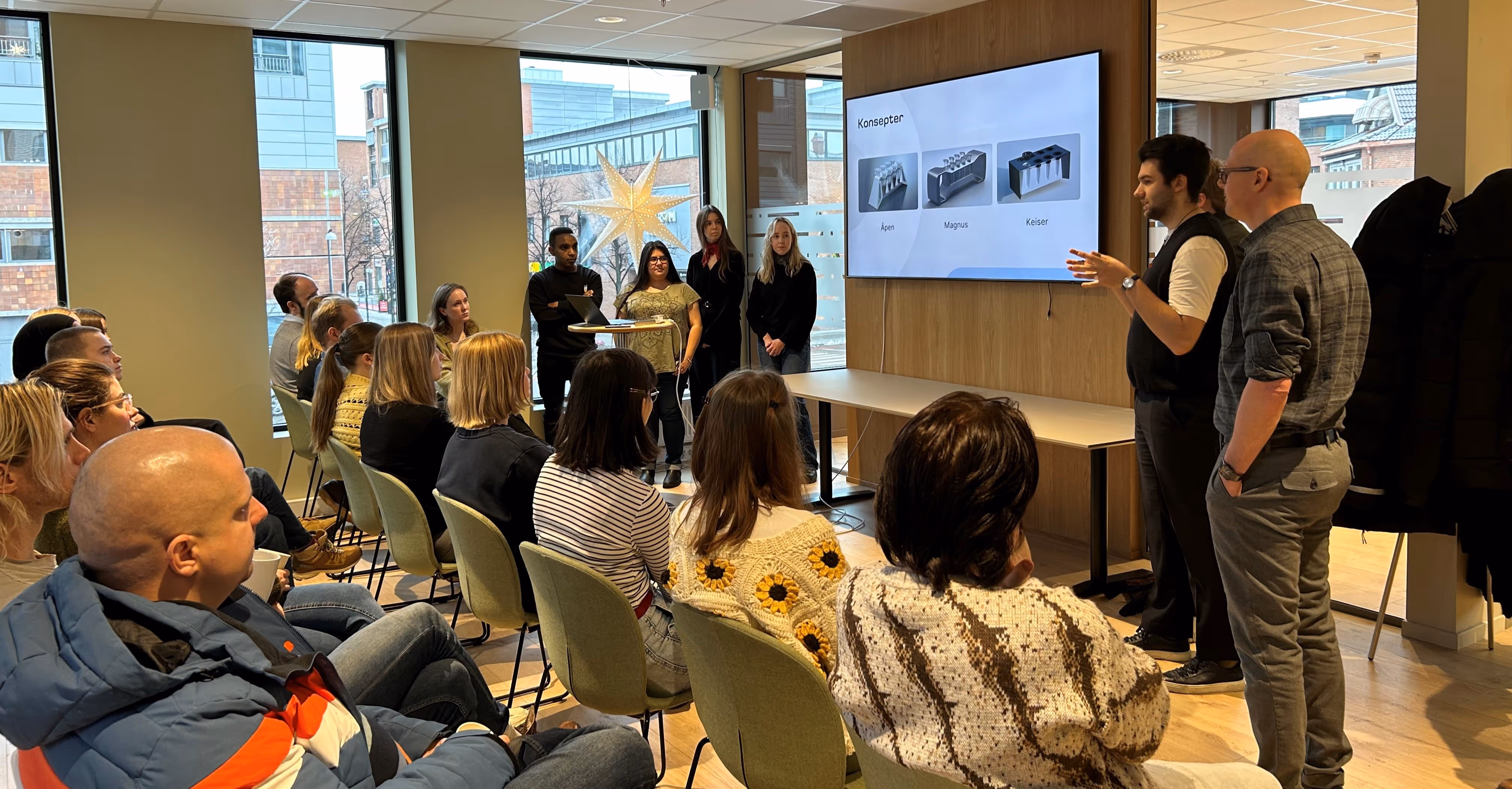 Studentenes kreative løsninger imponerte på Gründerhuset