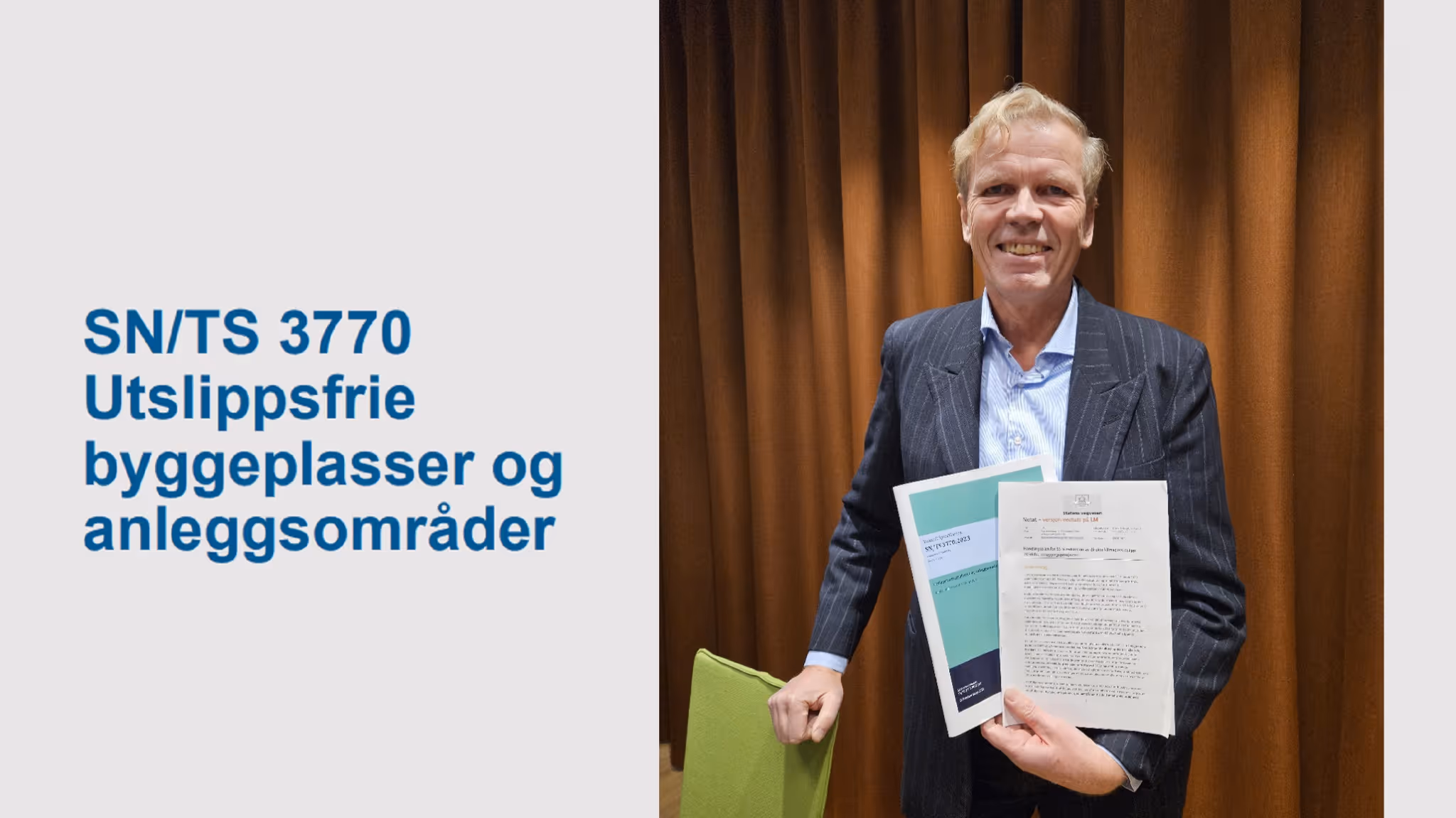 Ny standard for utslippsfrie byggeprosjekter