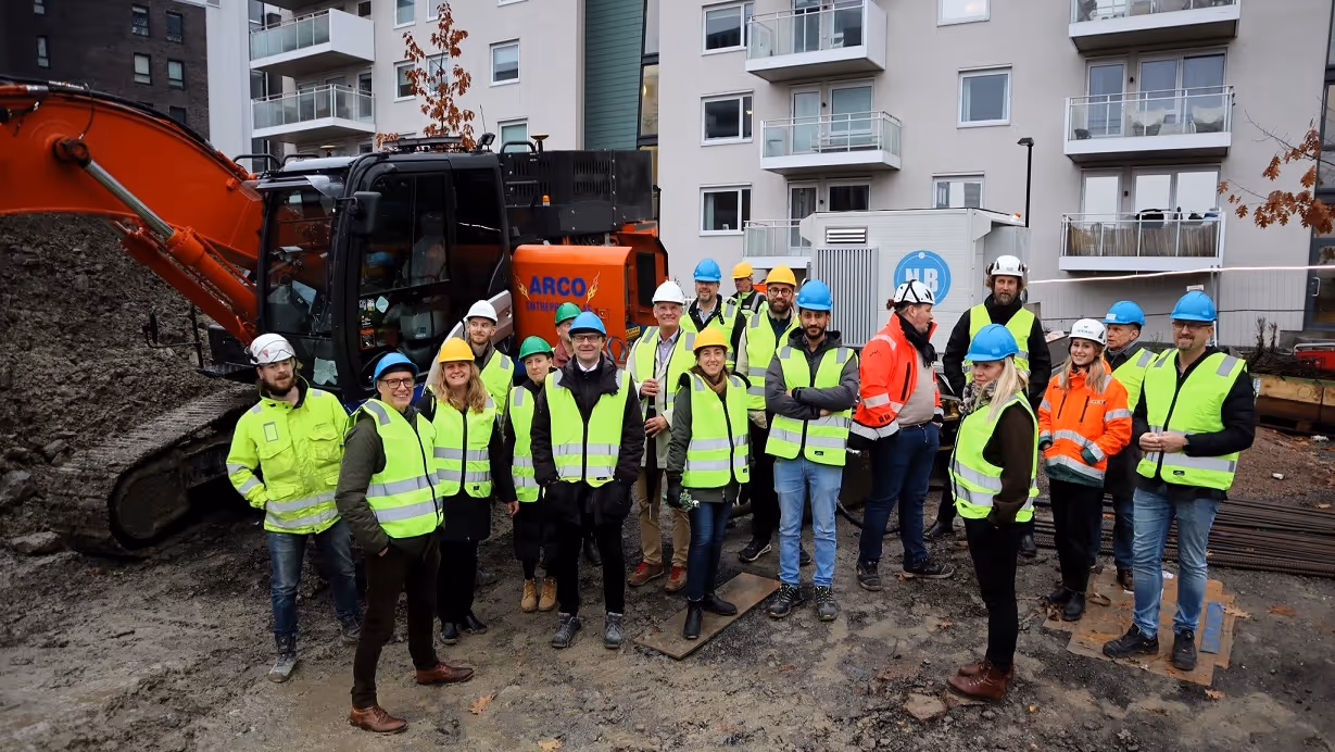 Felles satsing på utslippsfrie byggeplasser
