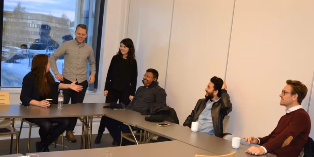 Visit from Indian media