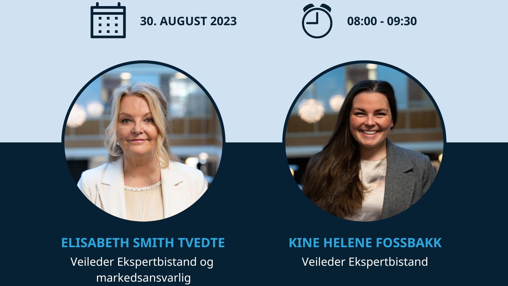 Elisabeth Smith Tvedte og Kine Helene Fossbakk er ekspertveiledere hos Norasonde.