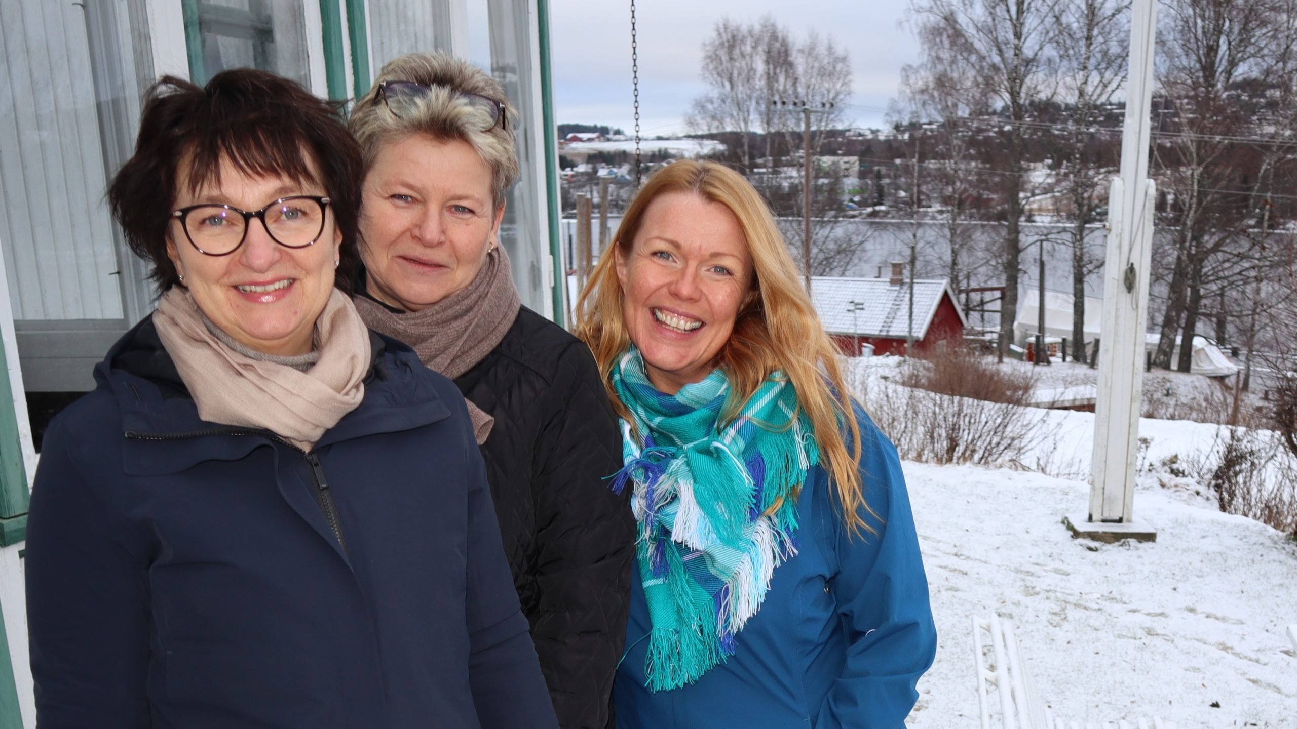 Kunnskapsbyens Inger-Lise M. Nøstvik og Kari Kapstad inviterer til oppstartsmøtet for nettverket Opplevelsesnæringen, hos direktør Christin Kristoffersen på Fetsund lenser.