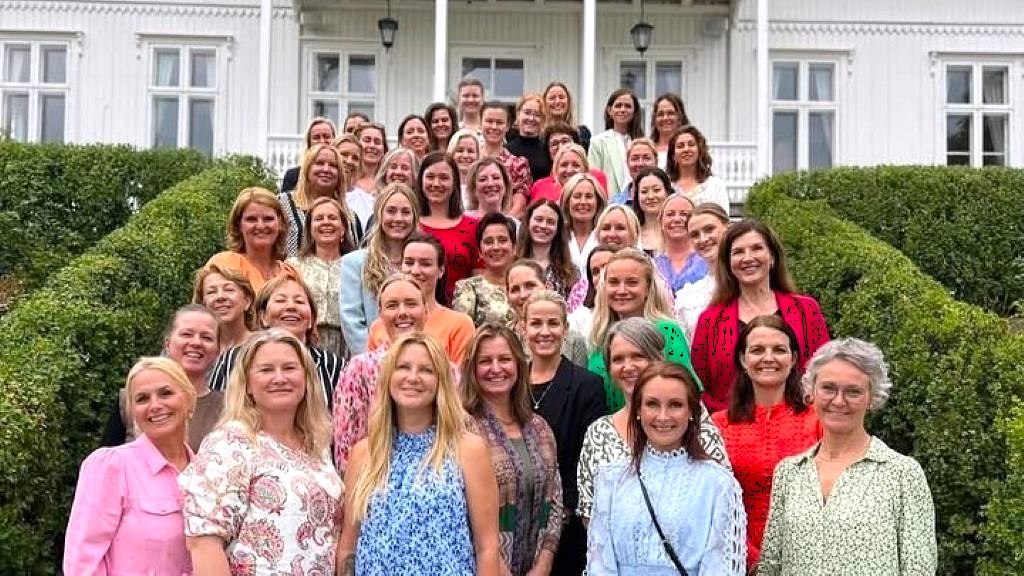 "Lagbilde" av medlemmer i kvinnenettverket.