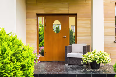 A towel rests on a window sill, highlighting durability and low maintenance in a bright, airy setting.