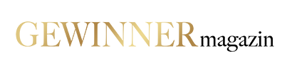 Gewinnerjournal-Logo in dunkelblauem Text.
