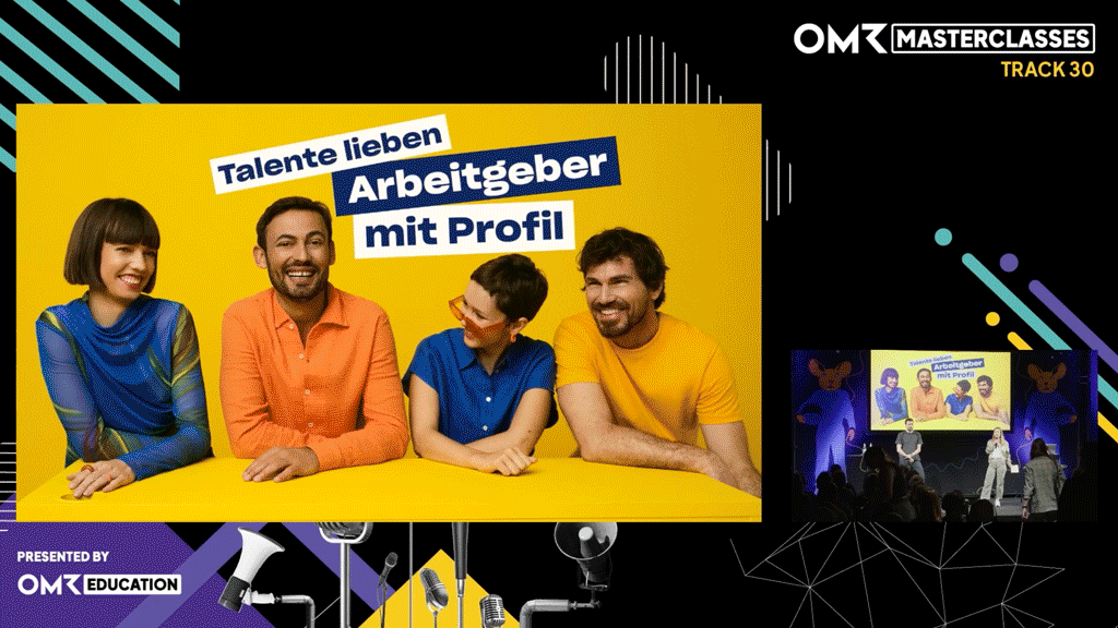 Animated Powerpoint Slides, presented at OMR Masterclass Session in Hamburg