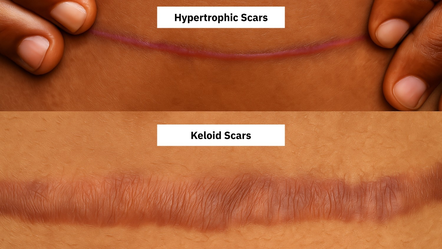 Differences Between Keloids and Hypertrophic Scars
