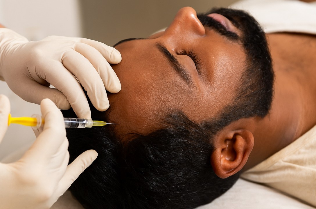 Get Lasting Hair Growth with GFC Treatment by MD Dermatologist in Chennai