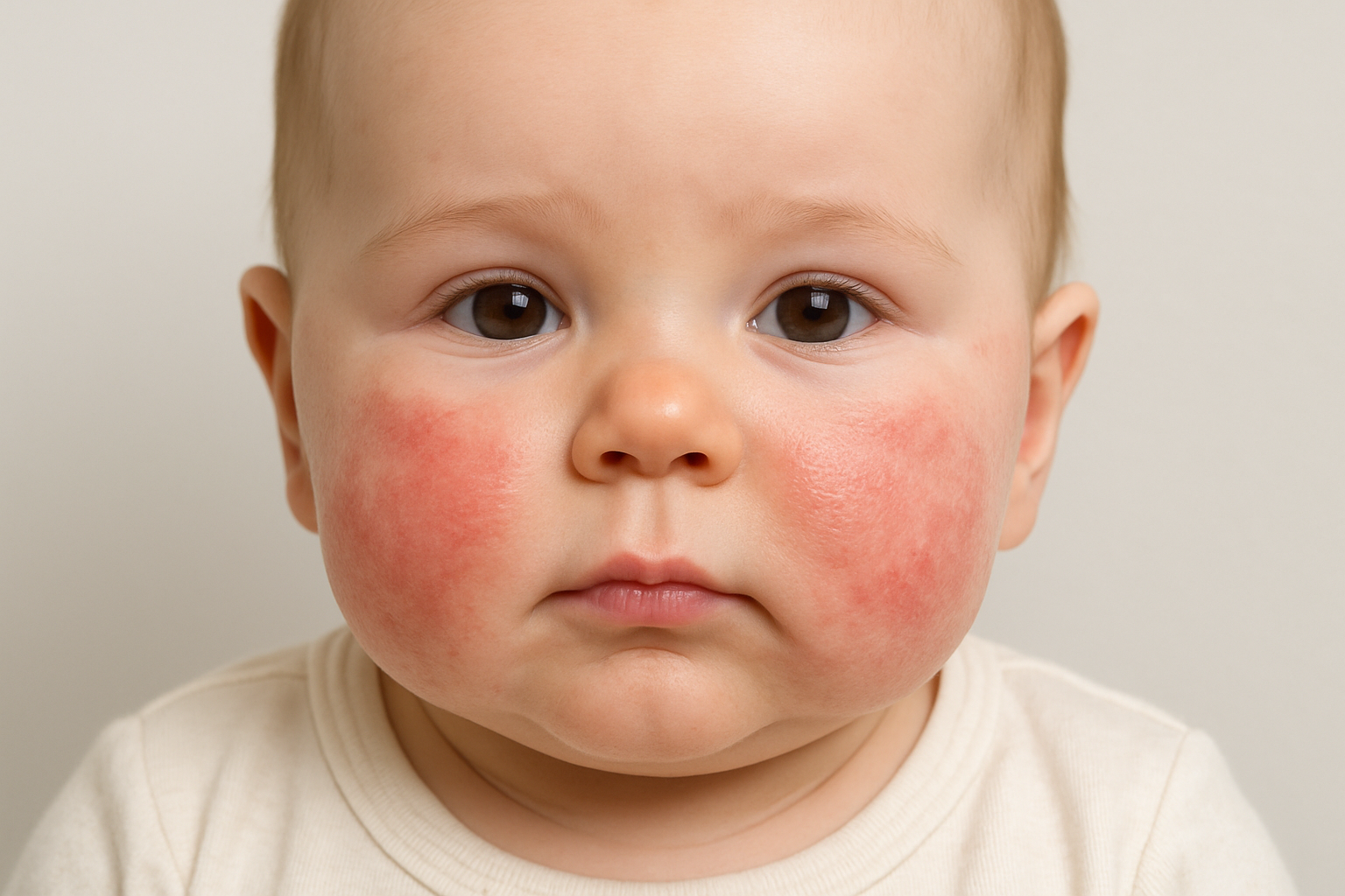 Eczéma du nourrisson sur les joues
