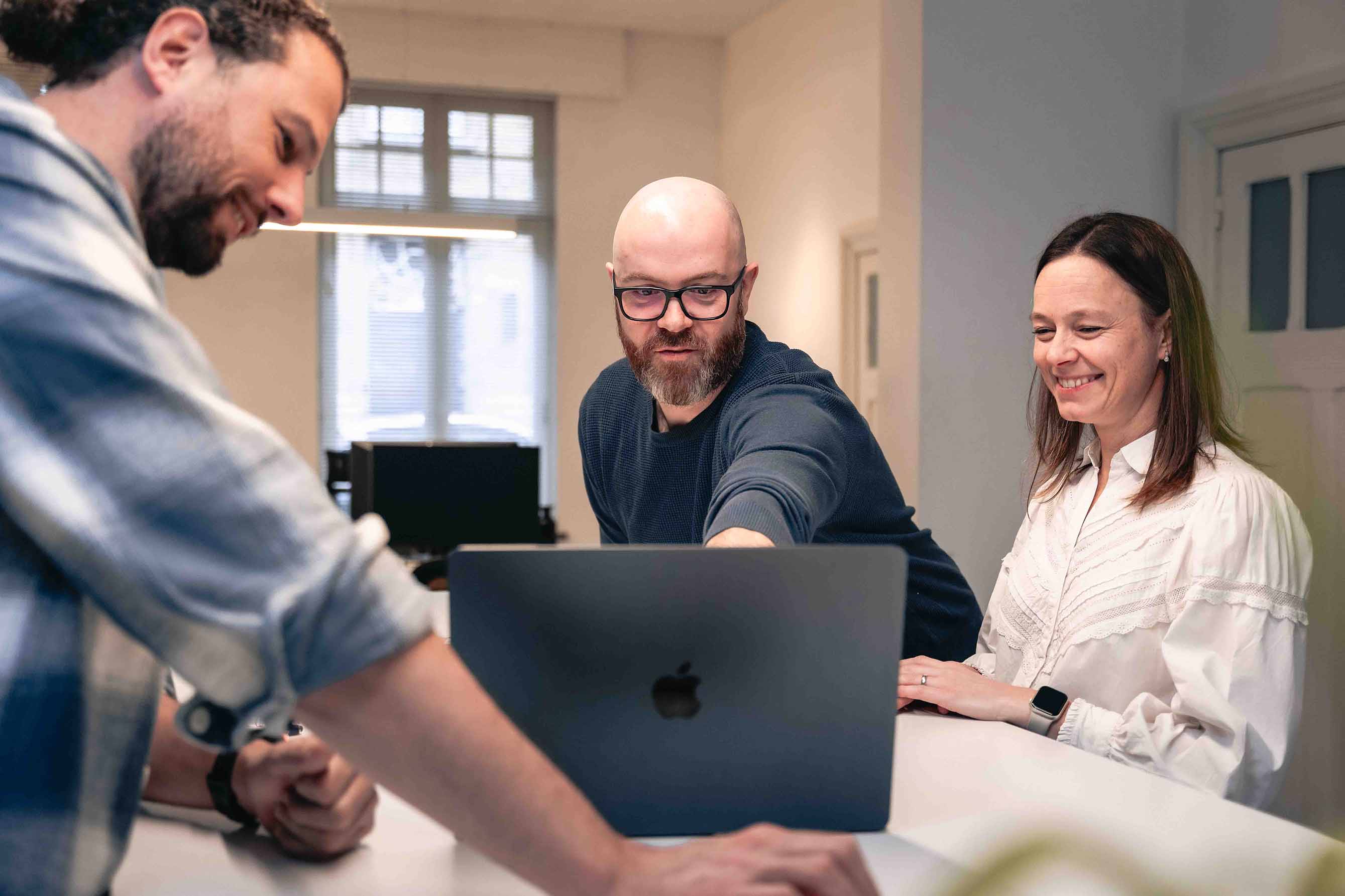 Teamfoto Cafe Grafiek 