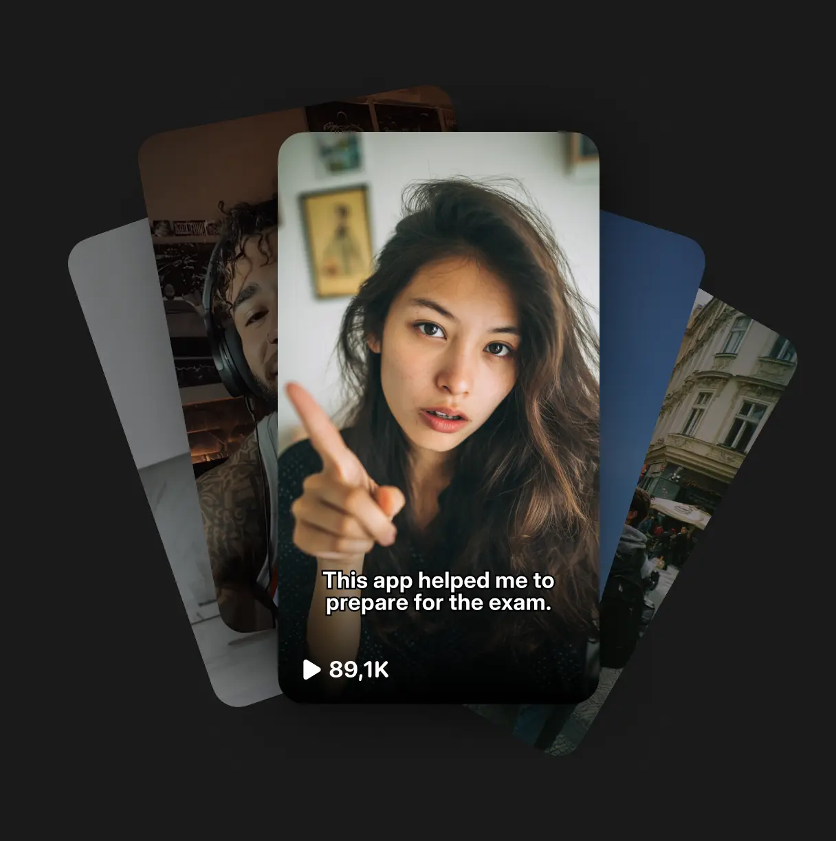 Get testable video ads in 60 seconds.