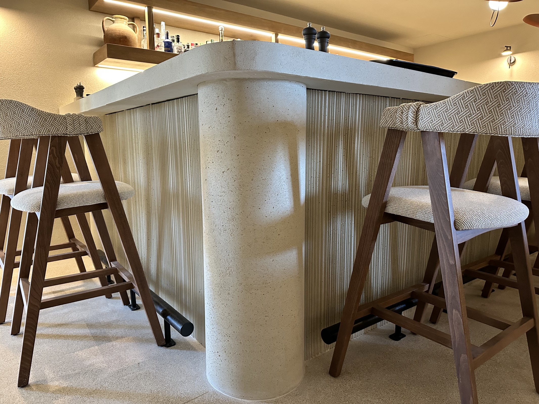 Custom Concrete Bar T45