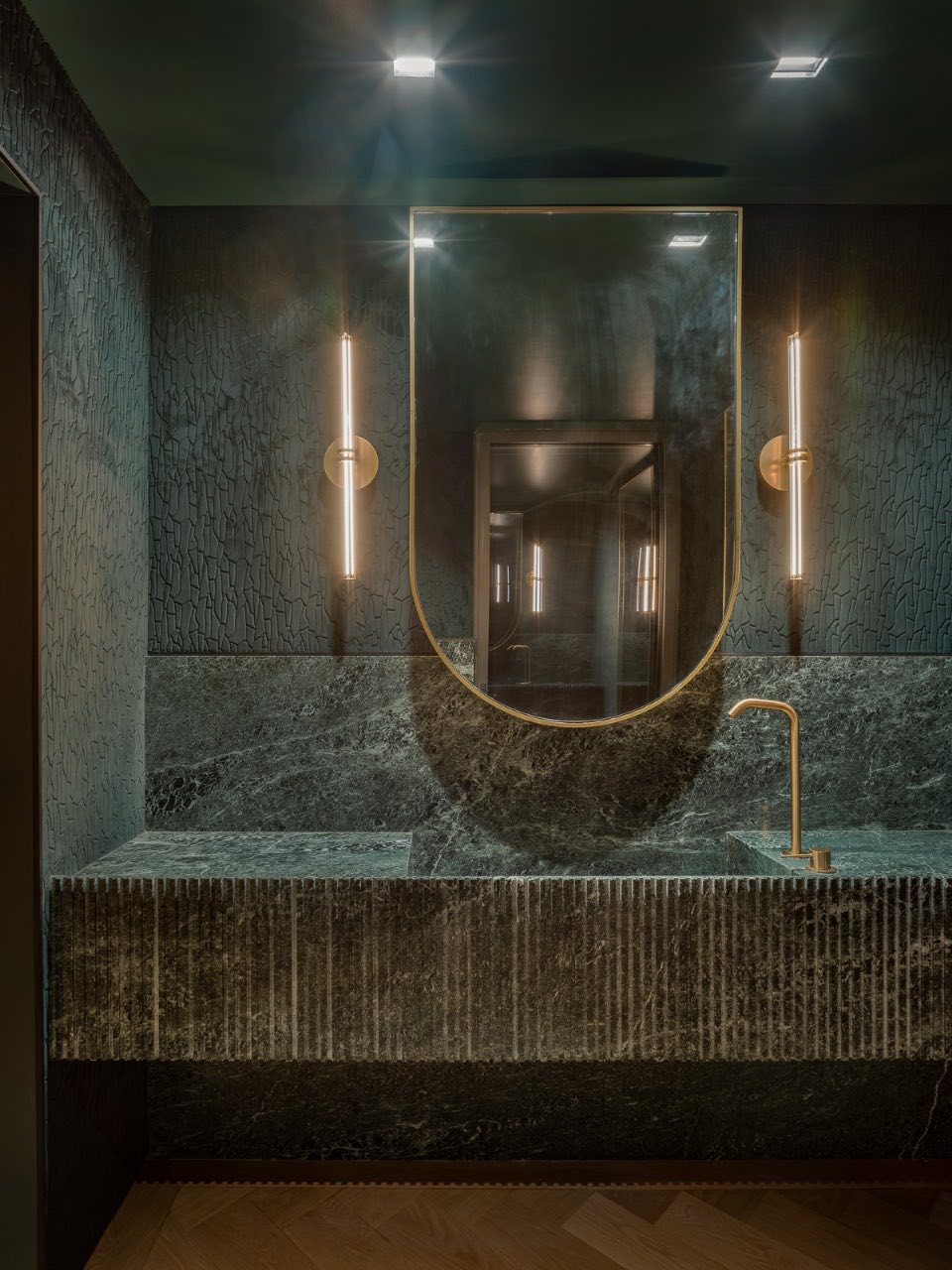 Tinos Marble Custom Washbasin