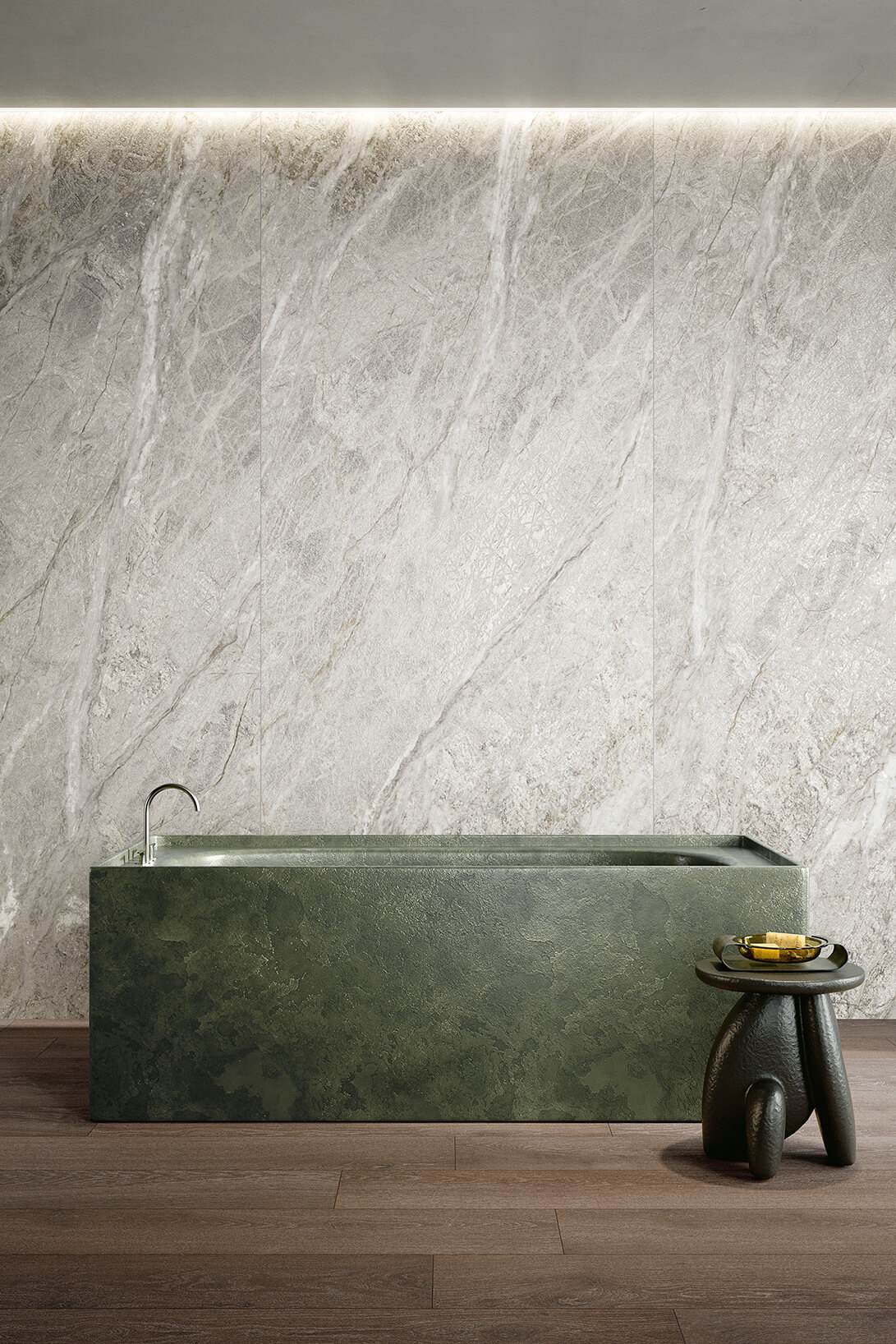 Marble & porcelain slabs processing is a complex and skilled task that trequires precision and attention to detail. We are able to create a wide range of products, including kitchen and bathroom counter tops, flooring, and custom furniture / installations. 