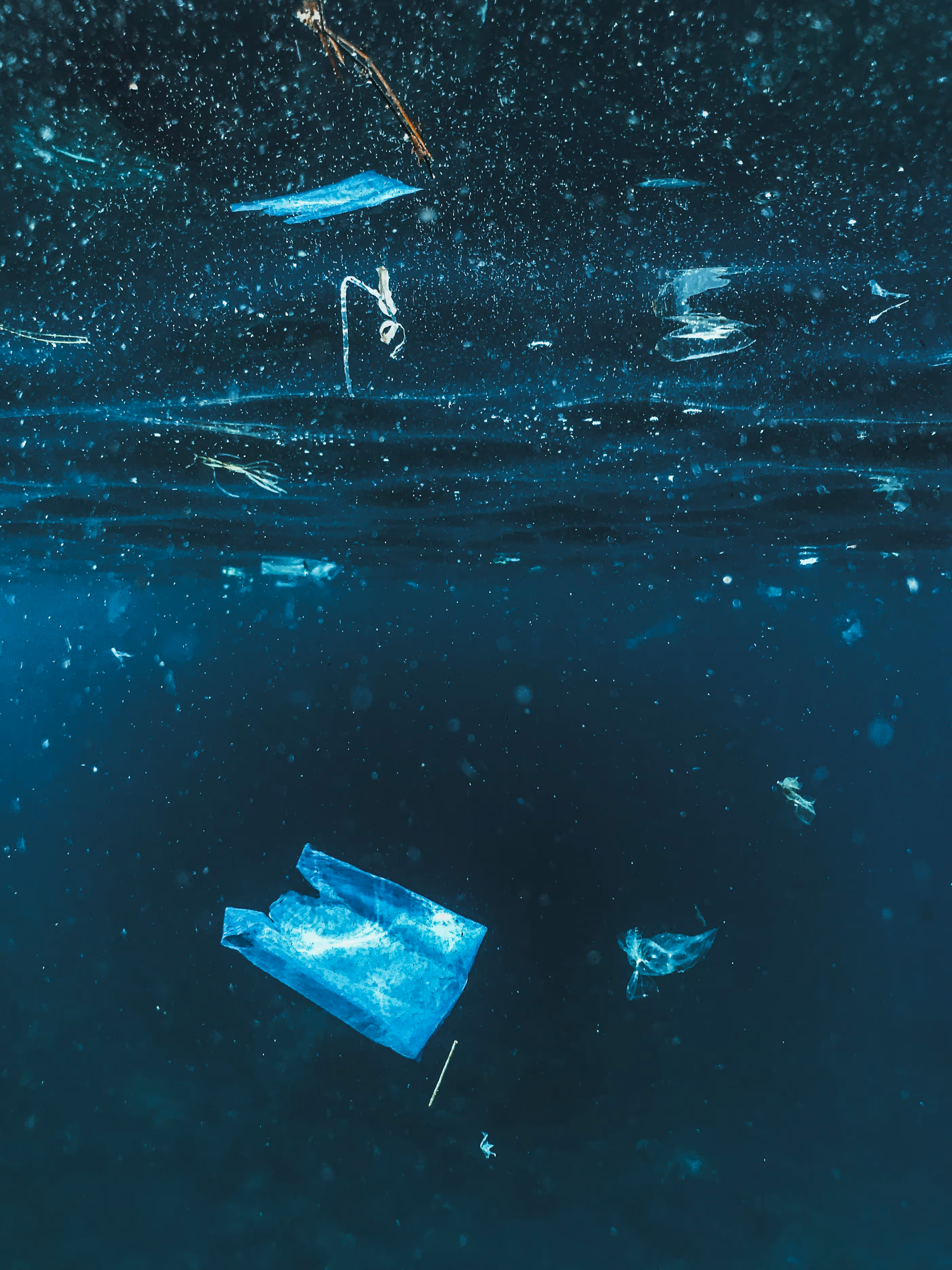 Microplastic in water