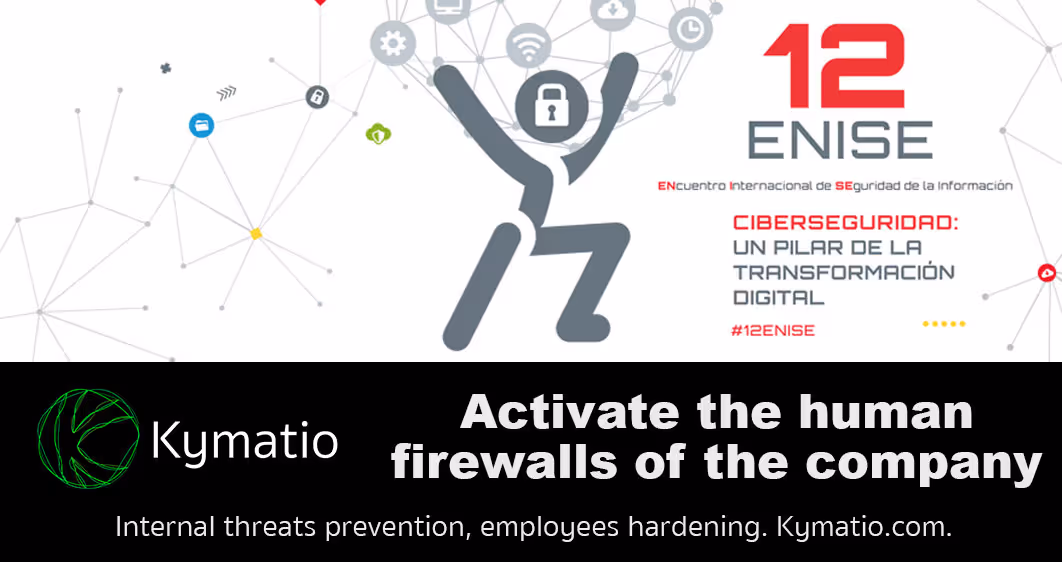 Kymatio at the 12ENISE of the National Cybersecurity Institute.