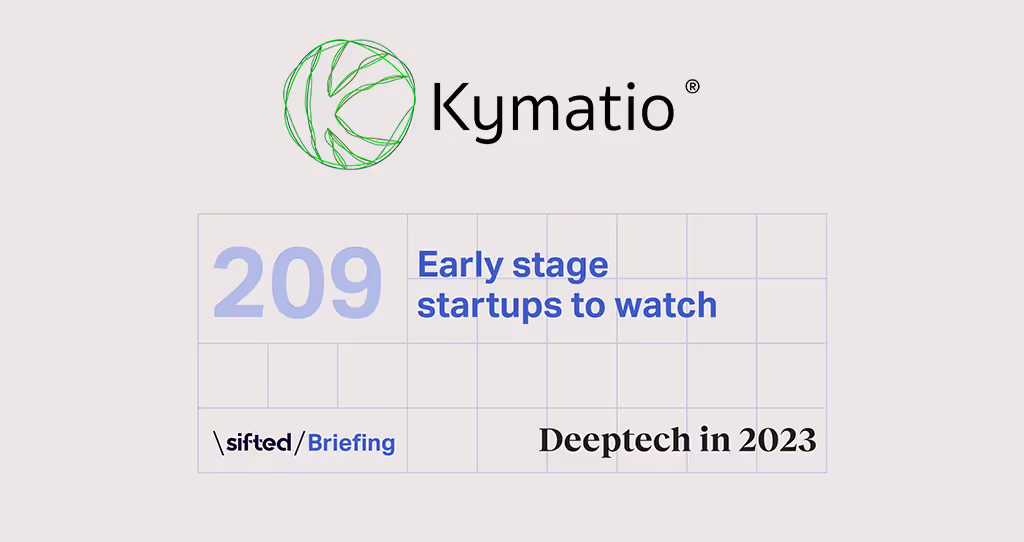 Sifted has chosen Kymatio as one of the startups to watch in the Deeptech-Cybersecurity category.