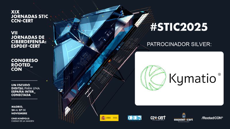 Kymatio participa como sponsor en las XIX Jornadas STIC CCN-CERT