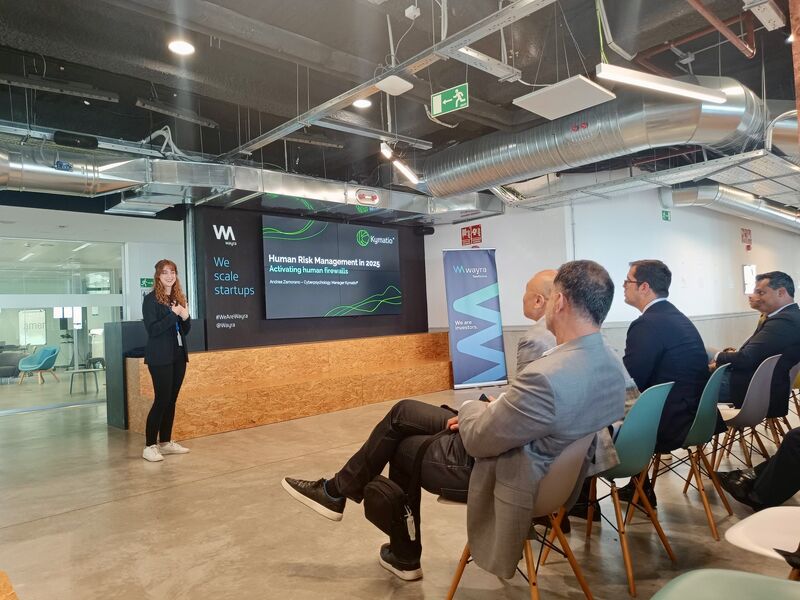 Kymatio participa en una charla organizada por INCIBE y Wayra