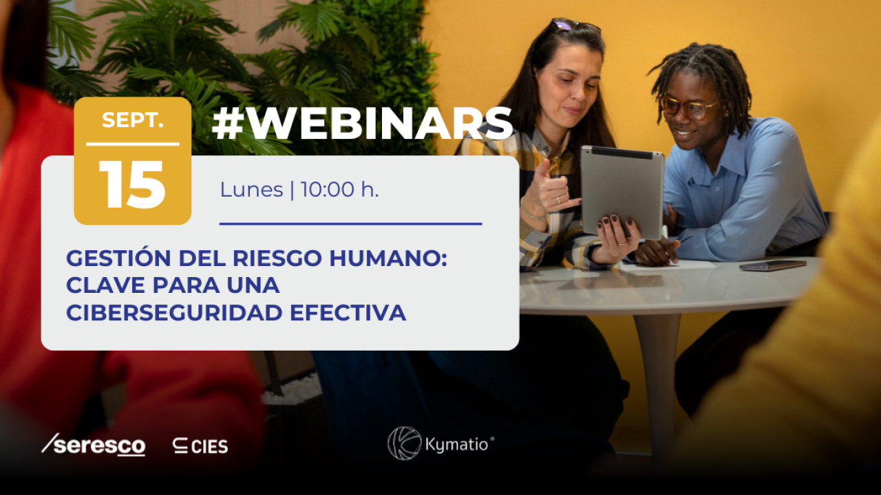 Kymatio takes part in a human risk management webinar with Seresco