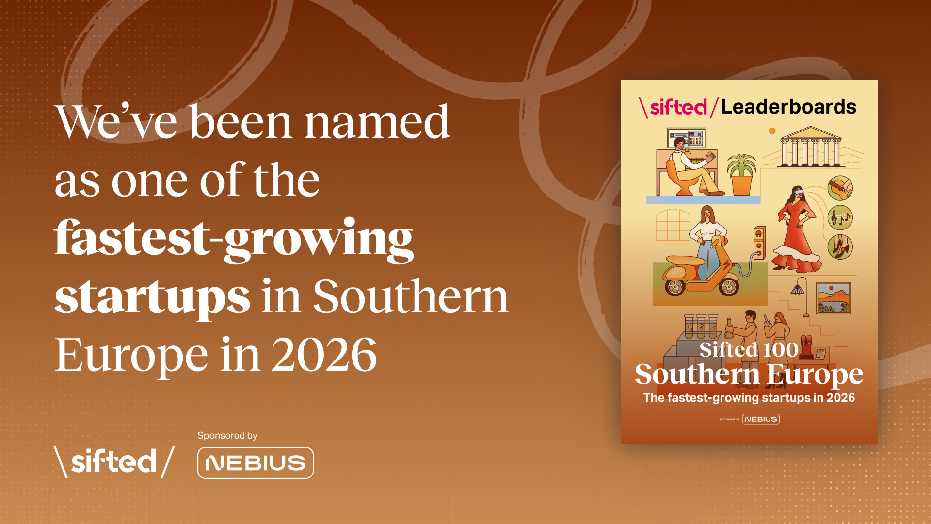 Kymatio, incluida en el Sifted 100: Southern Europe 2026