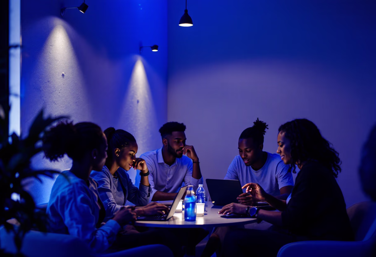 image of networking event (for a hr tech)