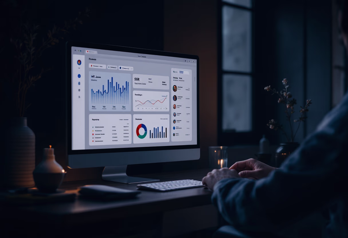 [interface] image of cloudbased solutions interface (for a hr tech)