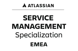 Atlassian Service Management Specialization EMEA Logo