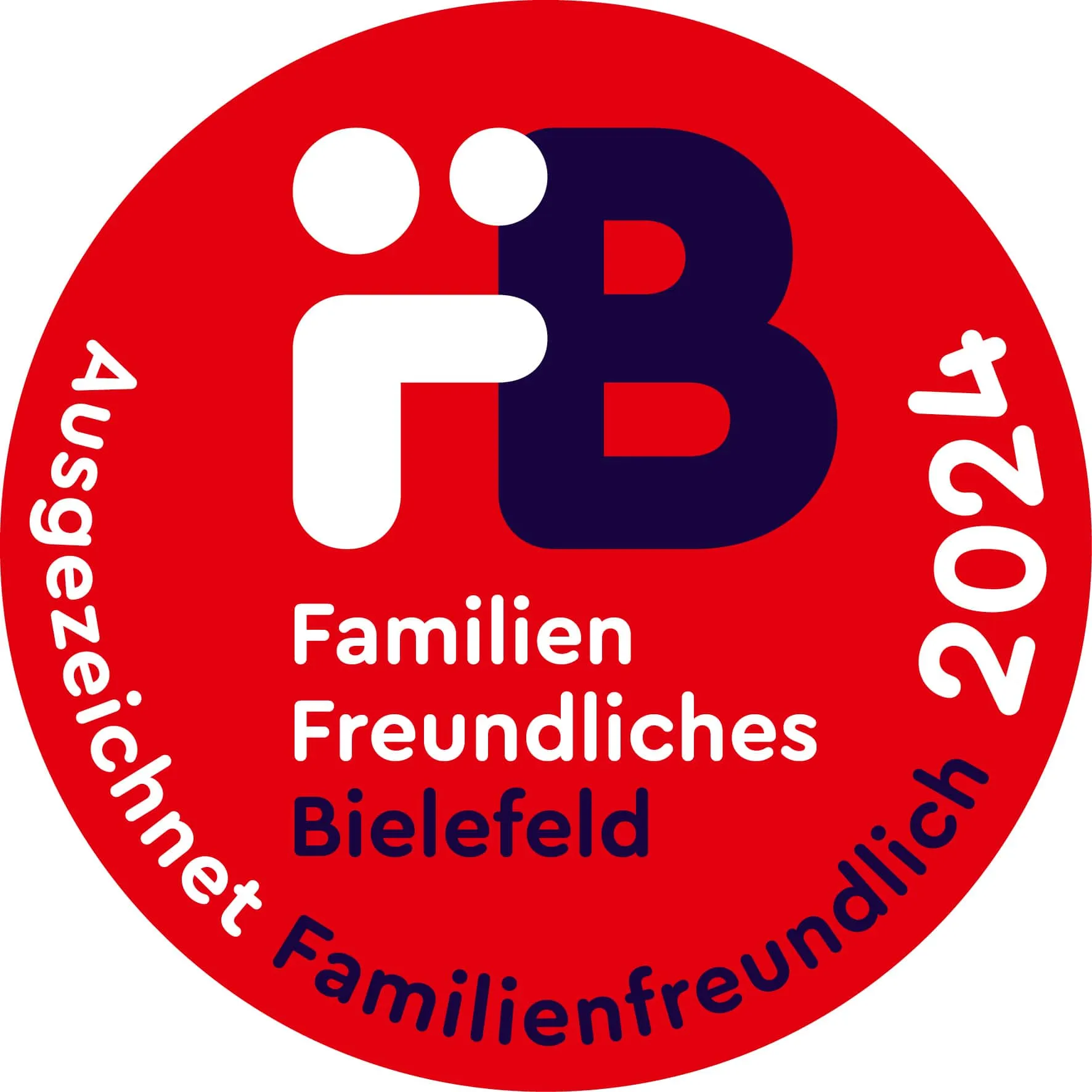 Familienfreundliches Unternehmen 2024 Bielefeld Logo