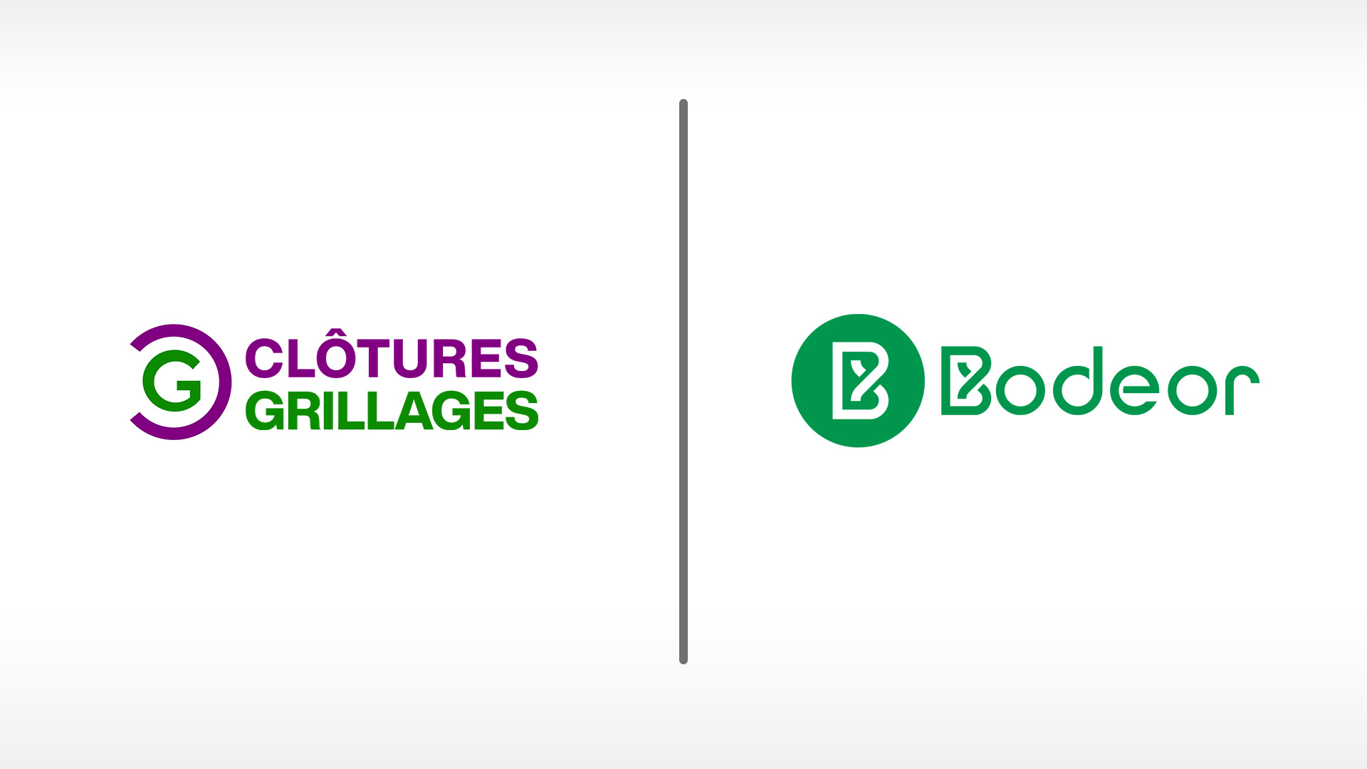 Before and after logo design for Bodeor