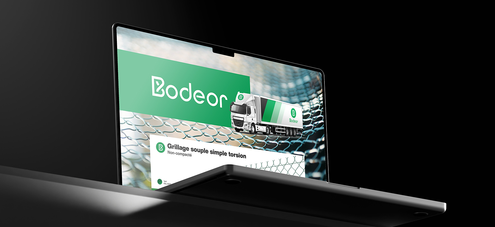 Project thumbnail graphic design identity Bodeor