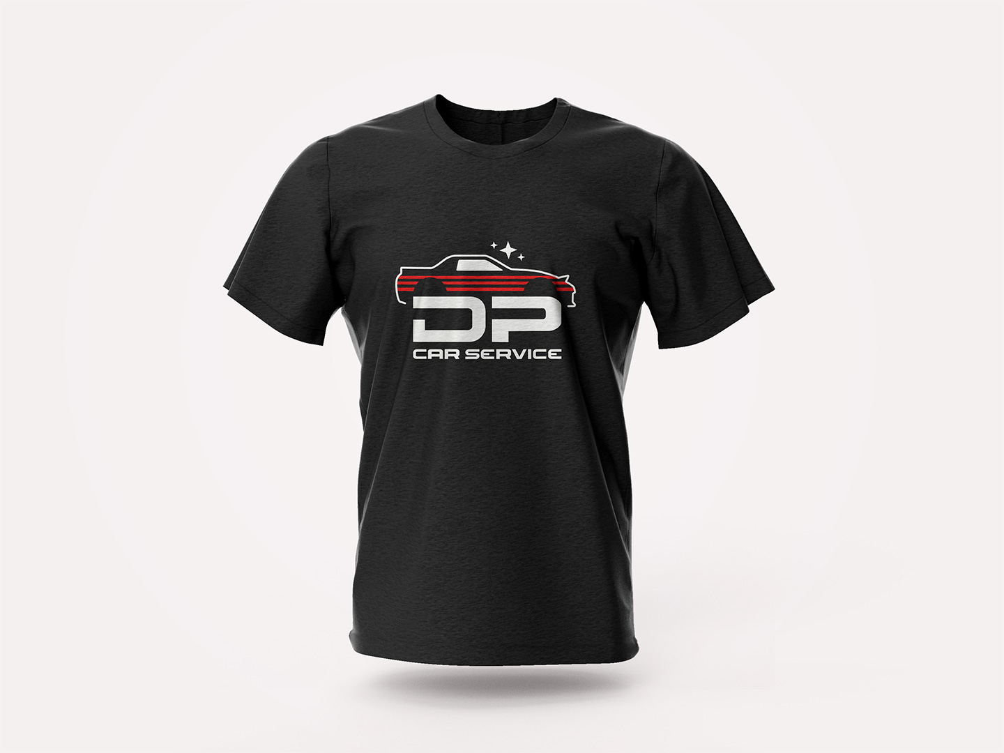 DP Car Service - T-shirt Mockup