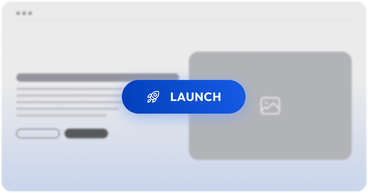 Illustration of a Webflow website launch process to build trust and increase conversions