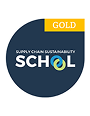 sustainability school gold logo