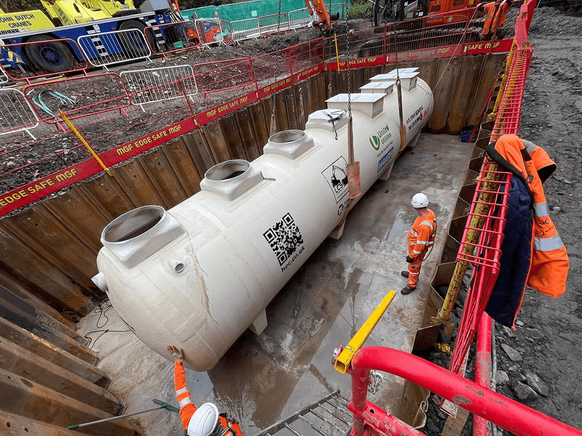 fujiclean tank installation